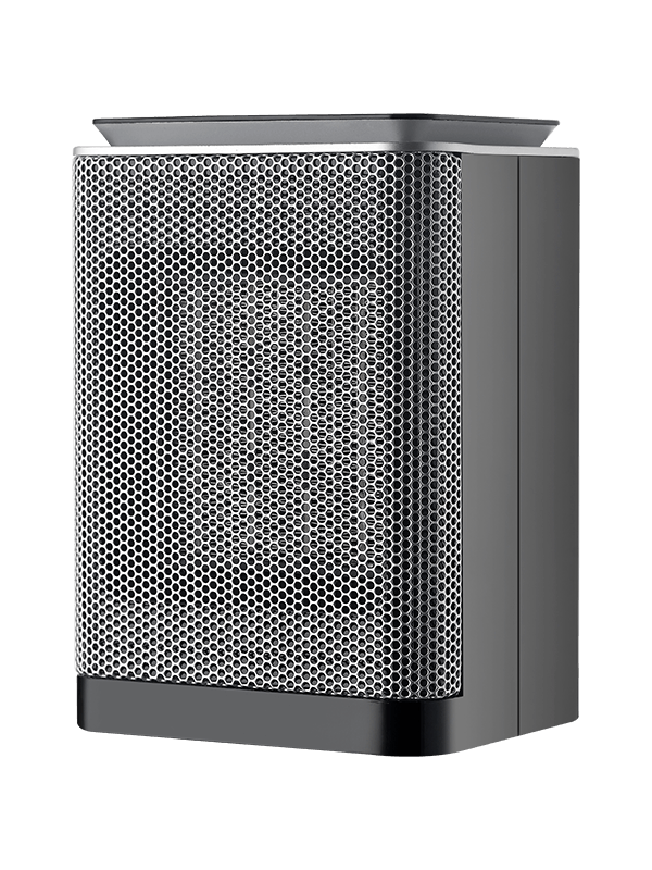 HPC-D1505YL LED-skärm Pekskärm Bärbar PTC-värmare med timer
