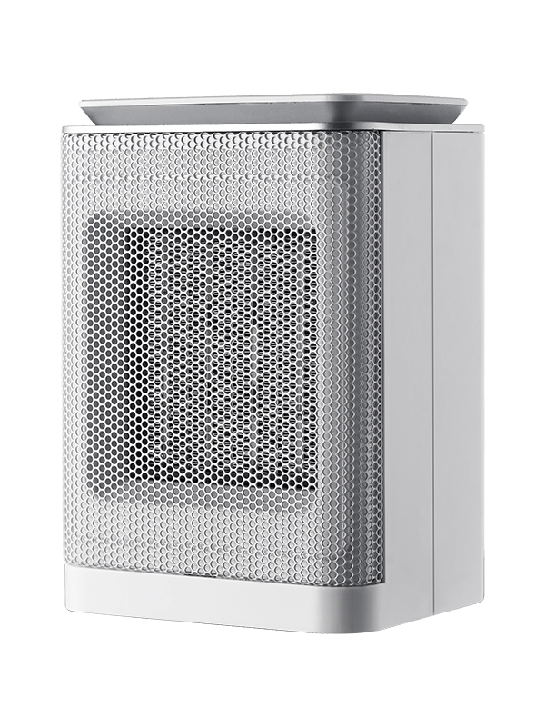 HPC-D1505YL LED-skärm Pekskärm Bärbar PTC-värmare med timer