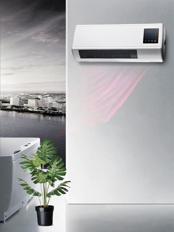 BPT-2000B 5006L/5006L-ERP 1000W/2000W PTC Keramisk väggmonterad värmare med LED-skärm